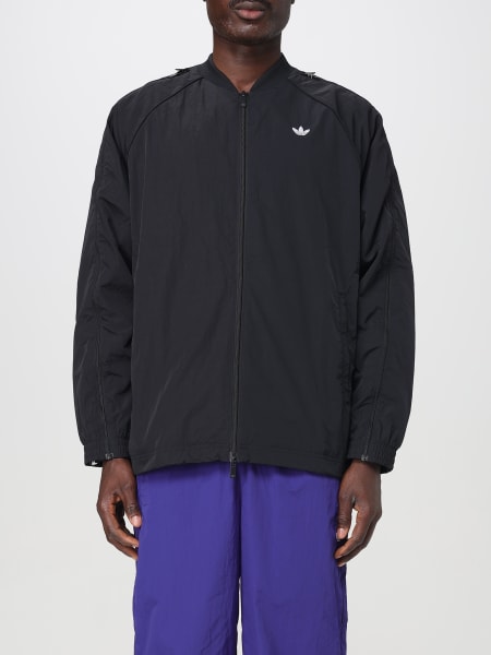 Felpa Adidas: Felpa bomber in nylon con zip Adidas Originals