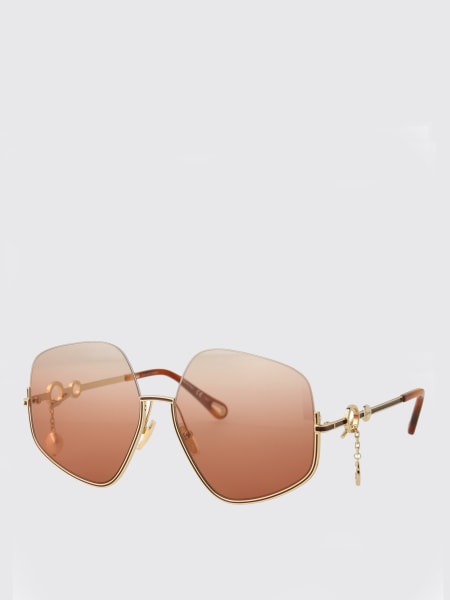 Chloé: Occhiali da sole CH0068S Chloè in metallo