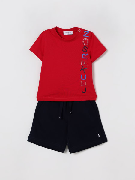 Coordinato in cotone con logo Jeckerson