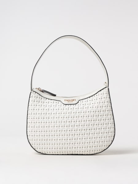 Twinset: Borsa Twinset in pelle sintetica intrecciata