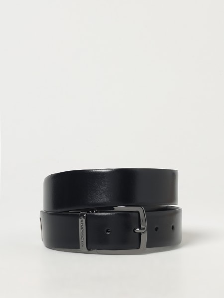 Cintura Emporio Armani reversibile in pelle