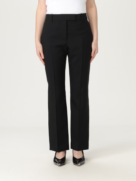 パンツ ALEXANDER MCQUEEN Woman Pants Black 824692QJADK 1000 MCQUEEN: Pants woman - Black | McQueen pants 824692QJADK