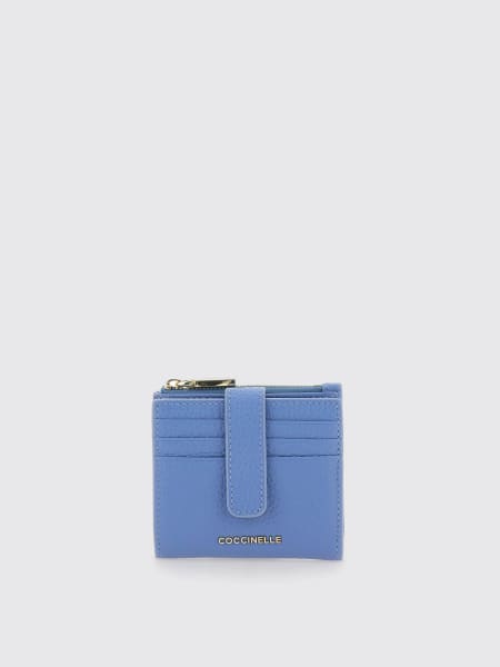 財布・小物その他 COCCINELLE Woman Wallet Blue E2MW511E701 B50 COCCINELLE: Wallet woman - Blue | Coccinelle wallet
