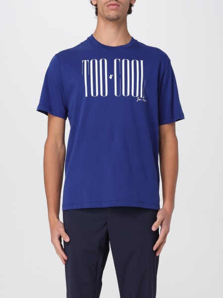 Tシャツ・カットソー SAVE THE DUCK Men T-shirt Blue DT1709MBESY20 90000 Save The Duck T-shirt for Men SS25 | GIGLIO.COM