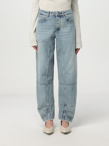 デニム・ジーパン JIL SANDER Woman Jeans Gnawed Blue J02KA0332J46463 JIL SANDER: Jeans woman - Gnawed Blue | Jil Sander jeans