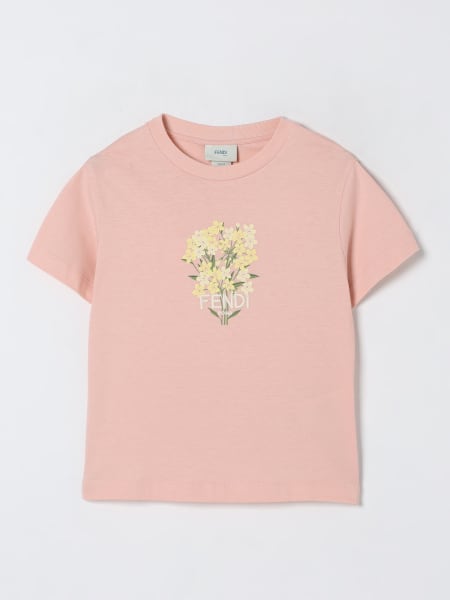 Fendi: T-shirt fille Fendi