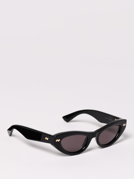 Occhiali da sole in acetato tartarugato Bottega Veneta
