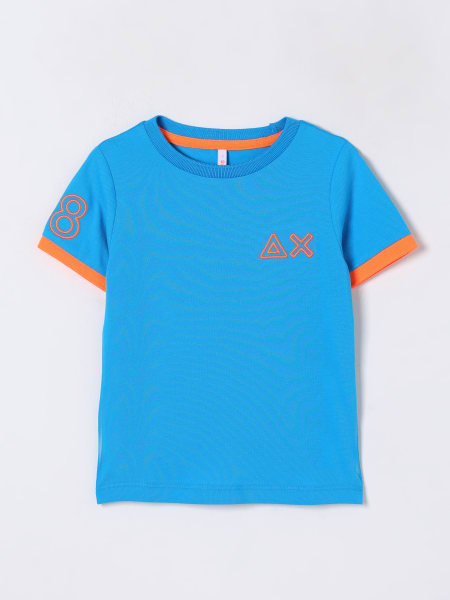 T-shirt in cotone con logo SUN68