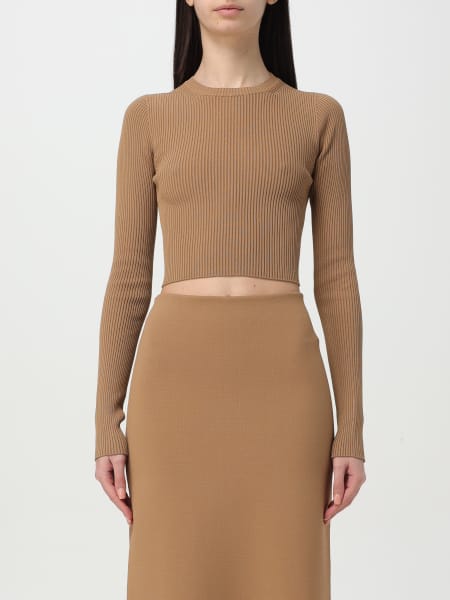 Max Mara cropped stretch cotton sweater