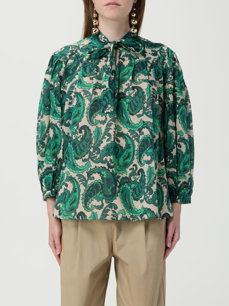 Etro: Blusa Etro in cotone con stampa Paisley