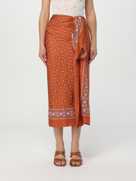 スカート PINKO Woman Skirt Burnt 105080A2FL LZ3 PINKO: Skirt woman - Burnt | Pinko skirt 105080A2FL online