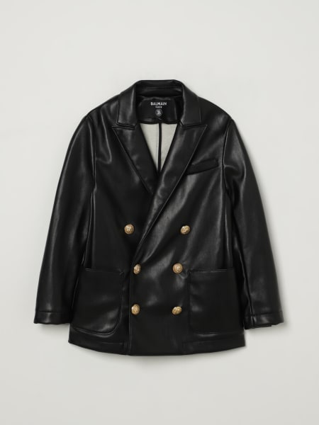 Balmain: 外套 女童 Balmain