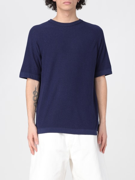 Tシャツ・カットソー PEUTEREY Men T-shirt Gnawed Blue PEU547099012182 289 Peuterey T-shirt for Men SS25 | GIGLIO.COM