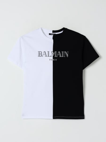 Balmain: T恤 男童 Balmain