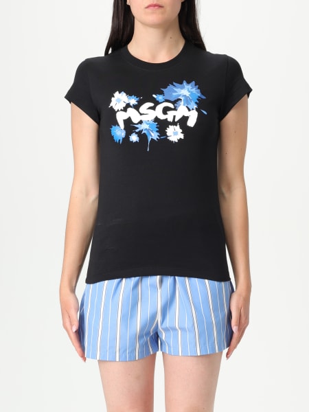 MSGM: T-shirt femme MSGM