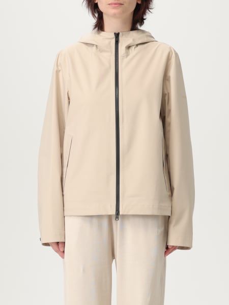 ジャケット WOOLRICH Woman Jacket Beige CFWWOU1139FRUT3342 8640 Women's Waterproof Light Stretch Jacket beige | Woolrich US