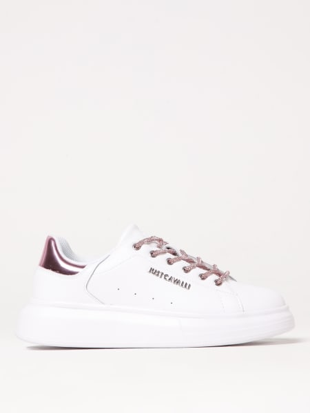 スニーカー JUST CAVALLI Woman Sneakers White 78RA3SL5ZSC37 003 Just Cavalli 78RA3SL3 White Sneakers - 492-783SL3-00 - PROF