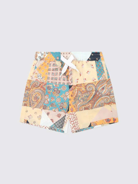 Etro: Pantaloncino casual Etro in cotone con stampa patchwork