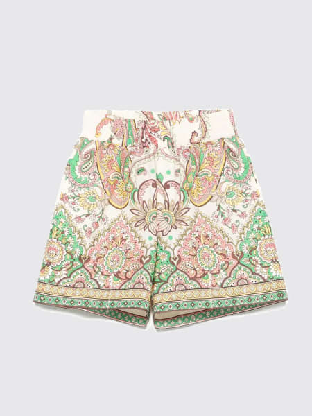 Etro: Pantaloncino Etro in cotone stampato