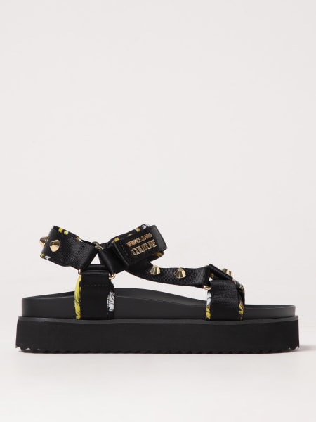 Flat sandals woman Versace Jeans Couture