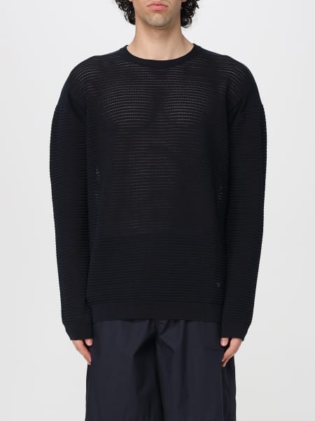 Tシャツ・カットソー EMPORIO ARMANI SS25 PULLOVER (EM000672 AF13907 UC001) Emporio Armani Sweater for Men SS25 | GIGLIO.COM