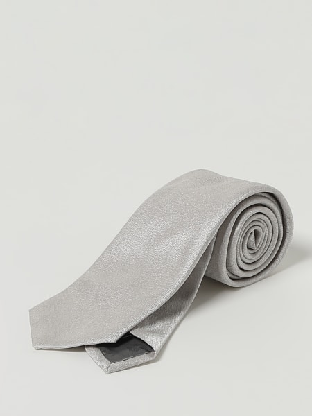 ネクタイ EMPORIO ARMANI SS25 TIE (EM001346 TE13729 F1076) Pure silk tie with jacquard micro-pattern | Emporio Armani