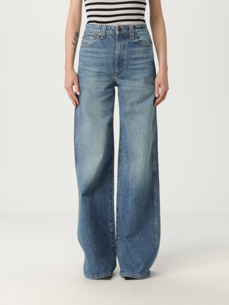 デニム・ジーパン KHAITE Woman Jeans Blue 1170916038W916 038 KHAITE: Jeans woman - Blue | Khaite jeans 1170916038W916