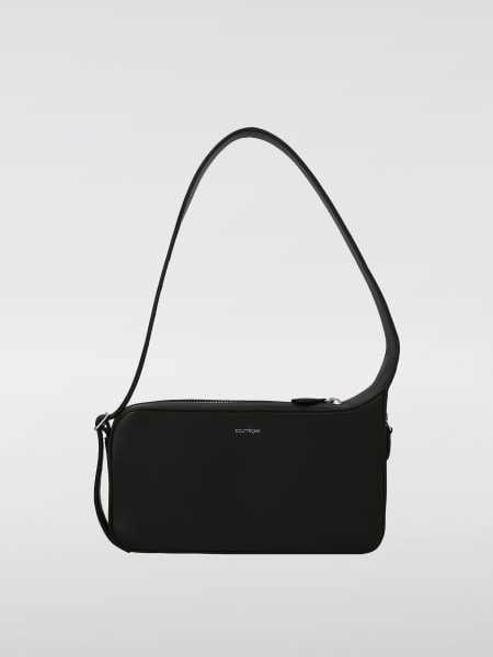 Courrèges: Borsa Racer Courrèges in pelle