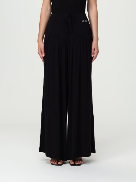 パンツ LIU JO Woman Pants Black VA5039JS360 22222 LIU JO: Pants woman - Black | Liu Jo pants VA5039JS360
