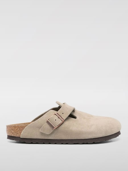 Mules Boston Birkenstock in camoscio >