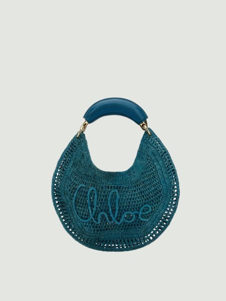 ショルダーバッグ・ポシェット CHLOE Woman Shoulder bag Blue CH25US902P08 41I CHLOÉ: Shoulder bag woman - Blue | Chloé shoulder bag