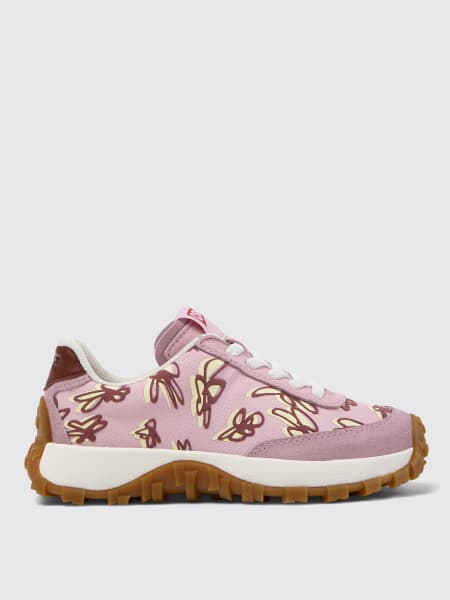 Camper: Sneakers Drift Trail Camper in PET riciclato e nabuk con stampa floreale