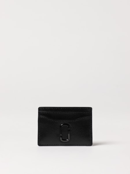 Marc Jacobs: Portacarte di credito Snapshot Marc Jacobs in pelle saffiano