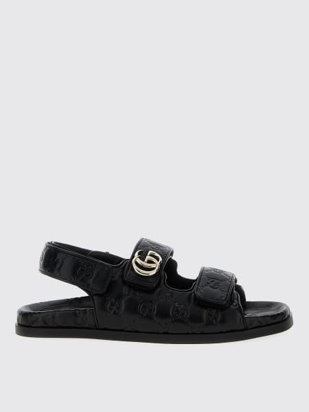 Босоножки без каблука Женское Gucci>