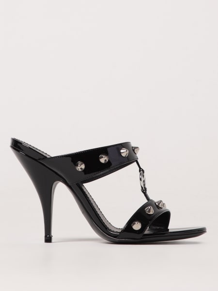 サンダル・ミュール D SQUARED2 HSW026302508319 Sandals Dsquared2 Black Gothic Dsquared2 Heeled Sandals