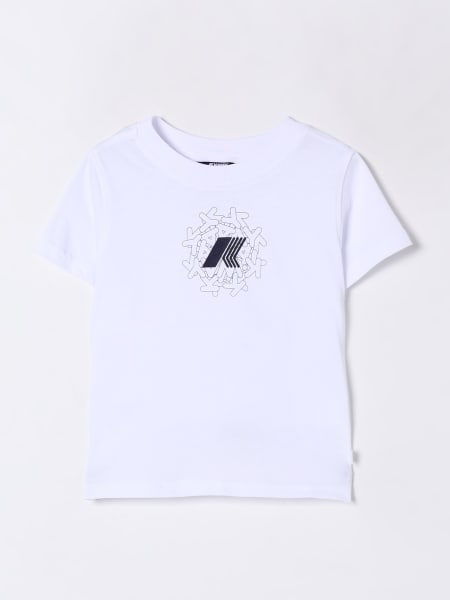 K-Way: T-shirt in cotone con logo K-way