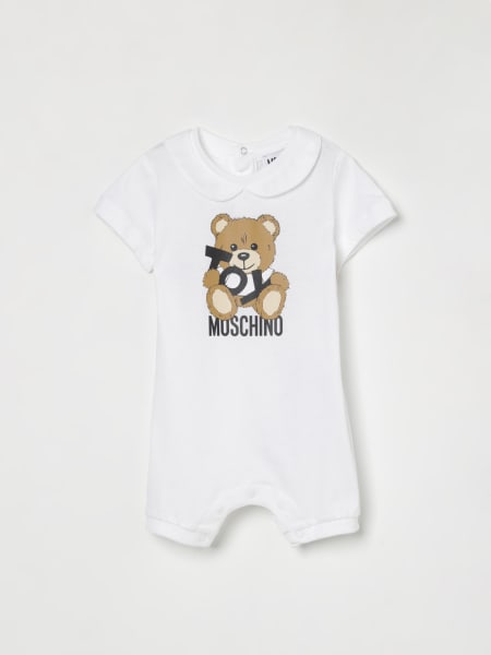 Tuta intera con stampa Teddy Bear Moschino