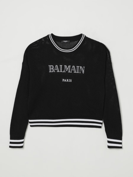 Balmain: セーター 女の子 Balmain