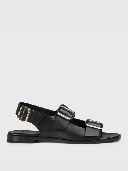 シューズ・サンダルその他 DOUCAL'S Woman Flat sandals Black DD8770DEGNUF073 NN00 DOUCAL'S: Flat sandals woman - Black | Doucal's flat sandals