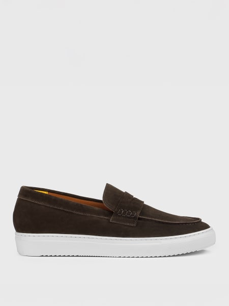 Doucal's: Mocassino Doucal's in camoscio