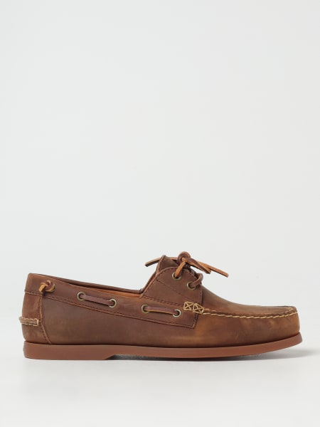 Mocassino Merton Boat Ralph Lauren in pelle oliata >