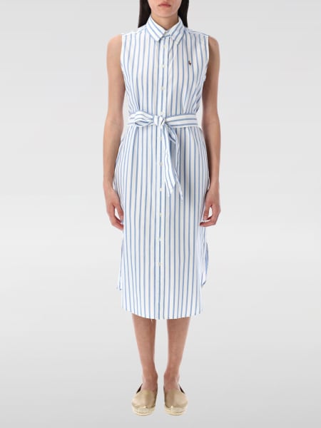 SALE国内即発【Ralph Lauren】カウルバック スタイリッシュDress Polo Ralph Lauren Dress for Women SS25 | GIGLIO.COM