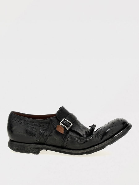 Church's: Monk Strap Shanghai Church's in nappa used con motivo brogue