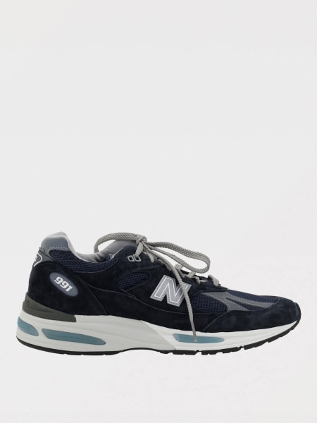 New Balance: Sneakers Made in UK 991v2 New Balance in camoscio e mesh