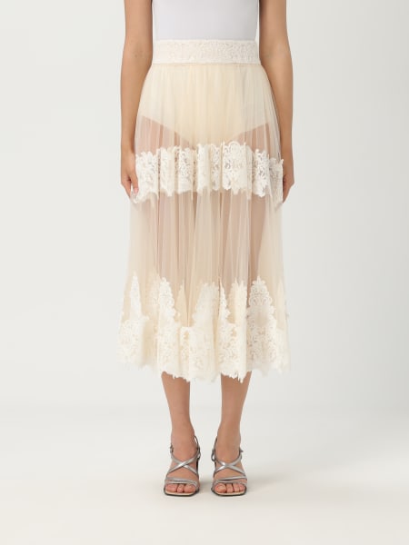 ワンピース ELISABETTA FRANCHI Women Mid Skirts AB62842E2 271 220310 YEL Skirts | Outlet Elisabetta Franchi
