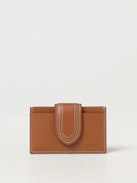 Jacquemus: Portacarte di credito Le Porte-Carte Bambino Jacquemus in pelle