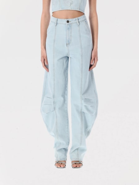 ROTATE: Jeans woman - Blue | Rotate jeans 113825 online at