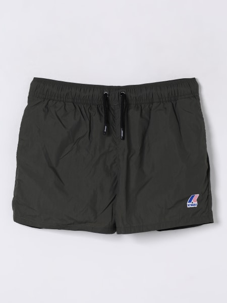 K-Way: Costume da bagno in nylon con logo K-way