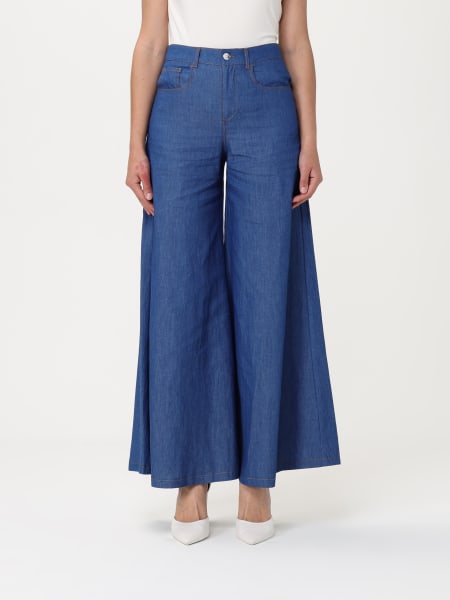 Liu Jo: Jeans cropped Liu Jo in denim di cotone
