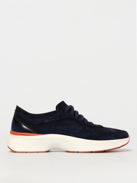 Sneakers Santoni in camoscio >